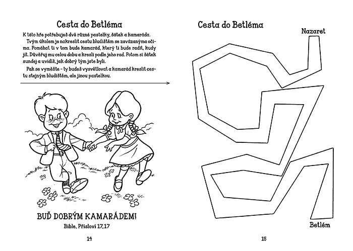 Omalovánky - Ježíš tě má rád