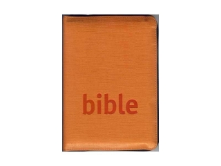 Bible, Český studijní překlad, zip, oranžová