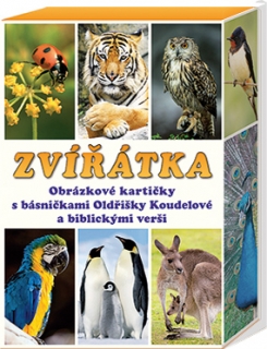 ZVÍŘÁTKA – série kartiček s básničkou a biblickým veršem